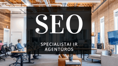 SEO Specialistai ir agentūros