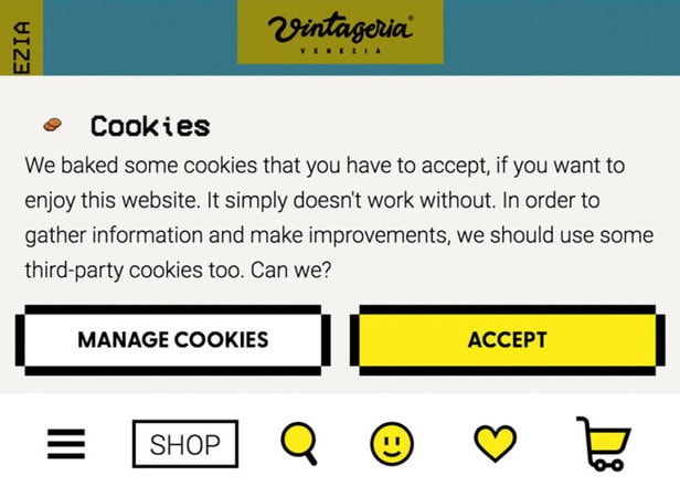 Būdai įdiegti cookies pranešimą