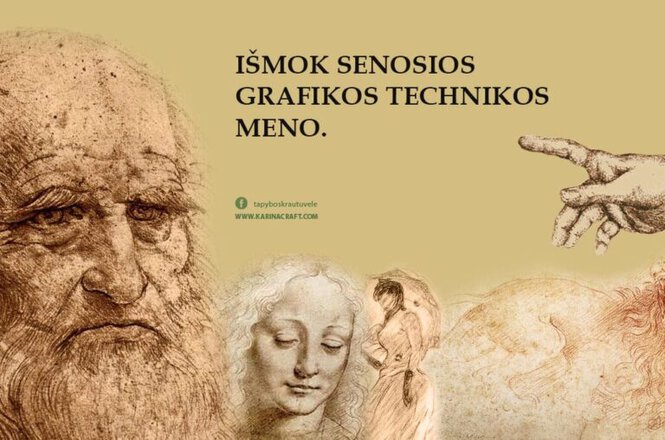 Grafikos dirbtuvės: Sausos adatos technika 3 Grafikos dirbtuvės: Sausos adatos technika