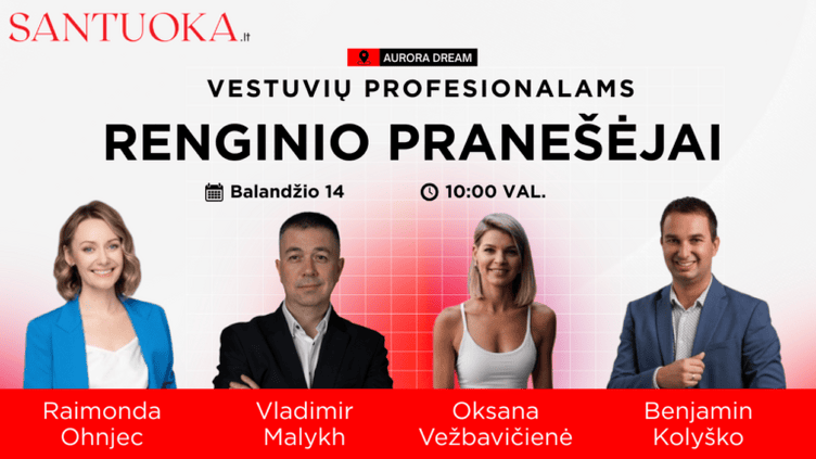Santuoka.LT Networking’o Renginys Vestuvių Profesionalams