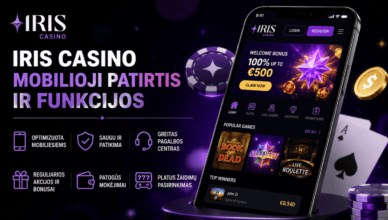 iris casino mobilioji patirtis ir funkcijos