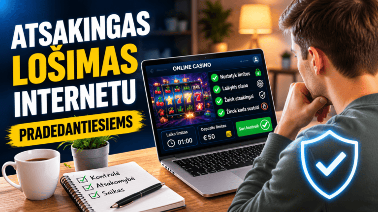 Atsakingo lošimo internetu gairės pradedantiesiems 2 Atsakingo lošimo internetu gairės pradedantiesiems