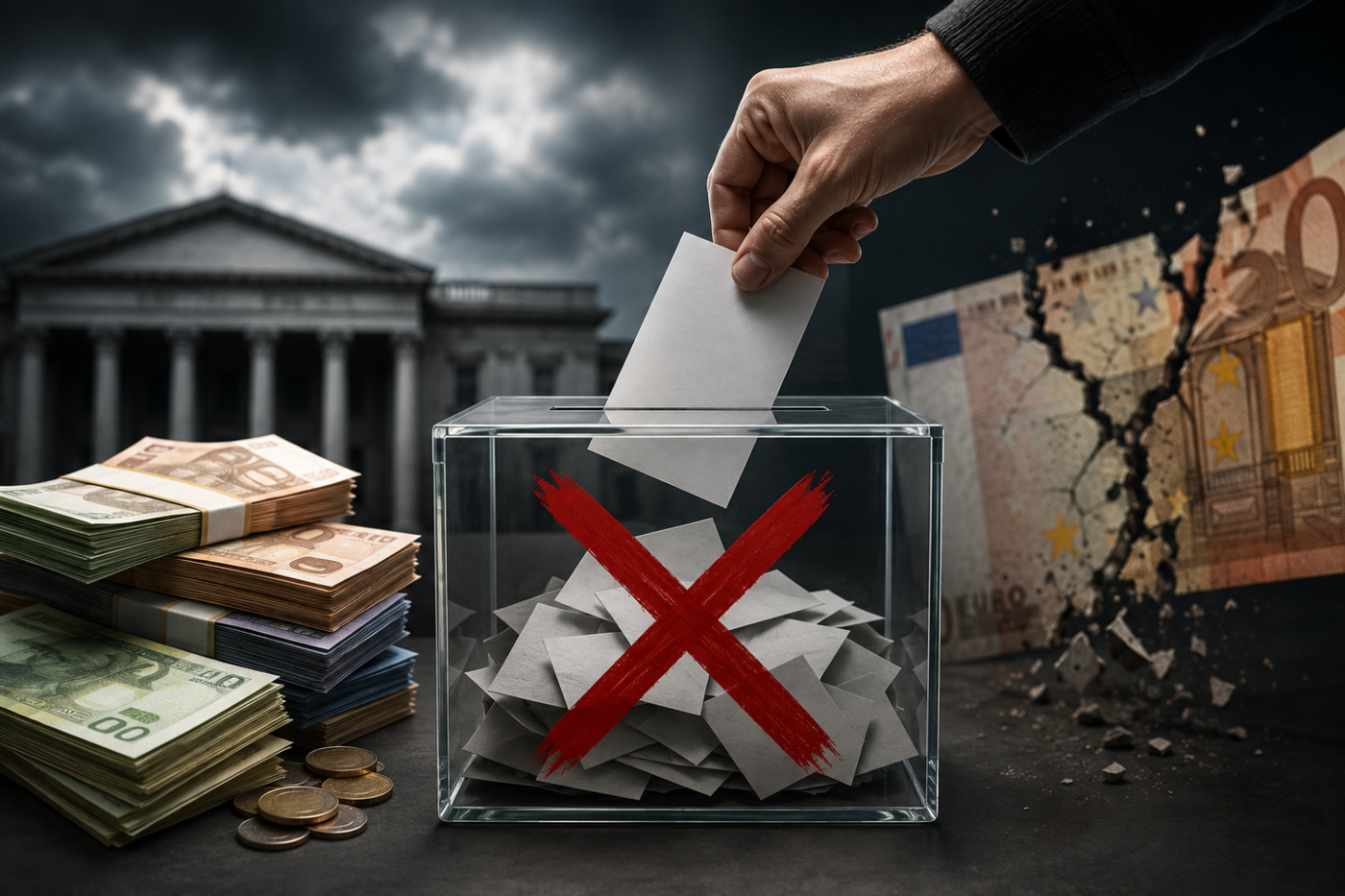 referendumas del grynuju pinigu zlugo pritruko parasu