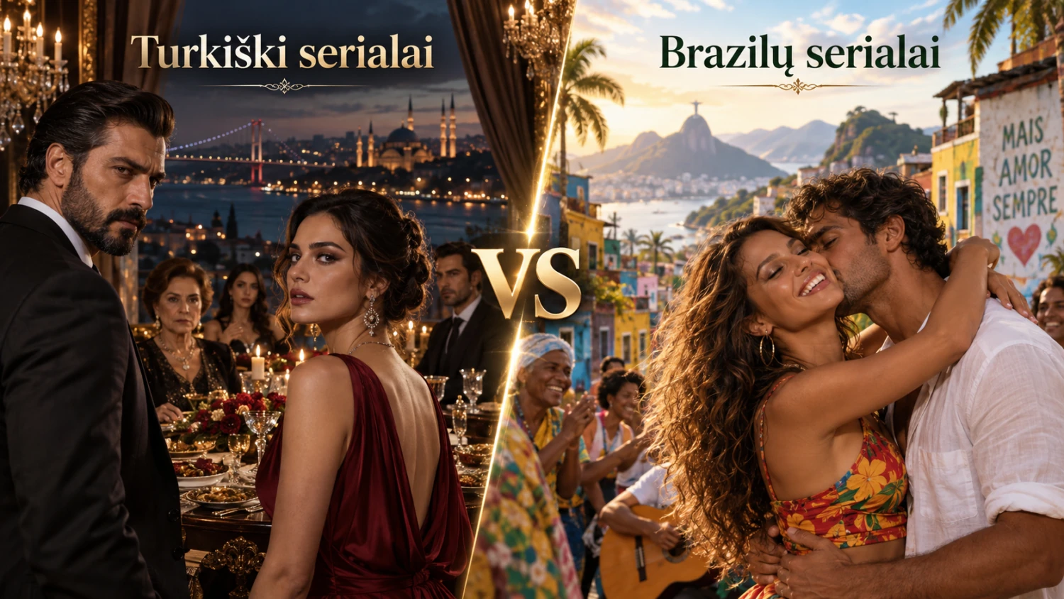 turku ir brazilijos serialu skirtumai
