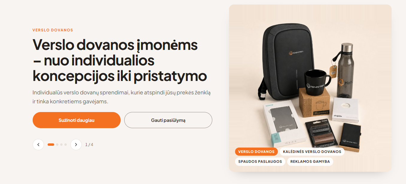 Verslo dovanos darbuotojams ir dovanų idėjos kolegoms
